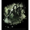 thumbnail image 2 of Men's The Lord of the Rings Fellowship of the Ring Aragorn Paint Splatter  Graphic Tee Black Medium, 2 of 5