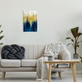 thumbnail image 3 of Stupell Industries Blue & Yellow Abstraction Abstract Painting Unframed Art Print Wall Art, 13 x 19, 3 of 7