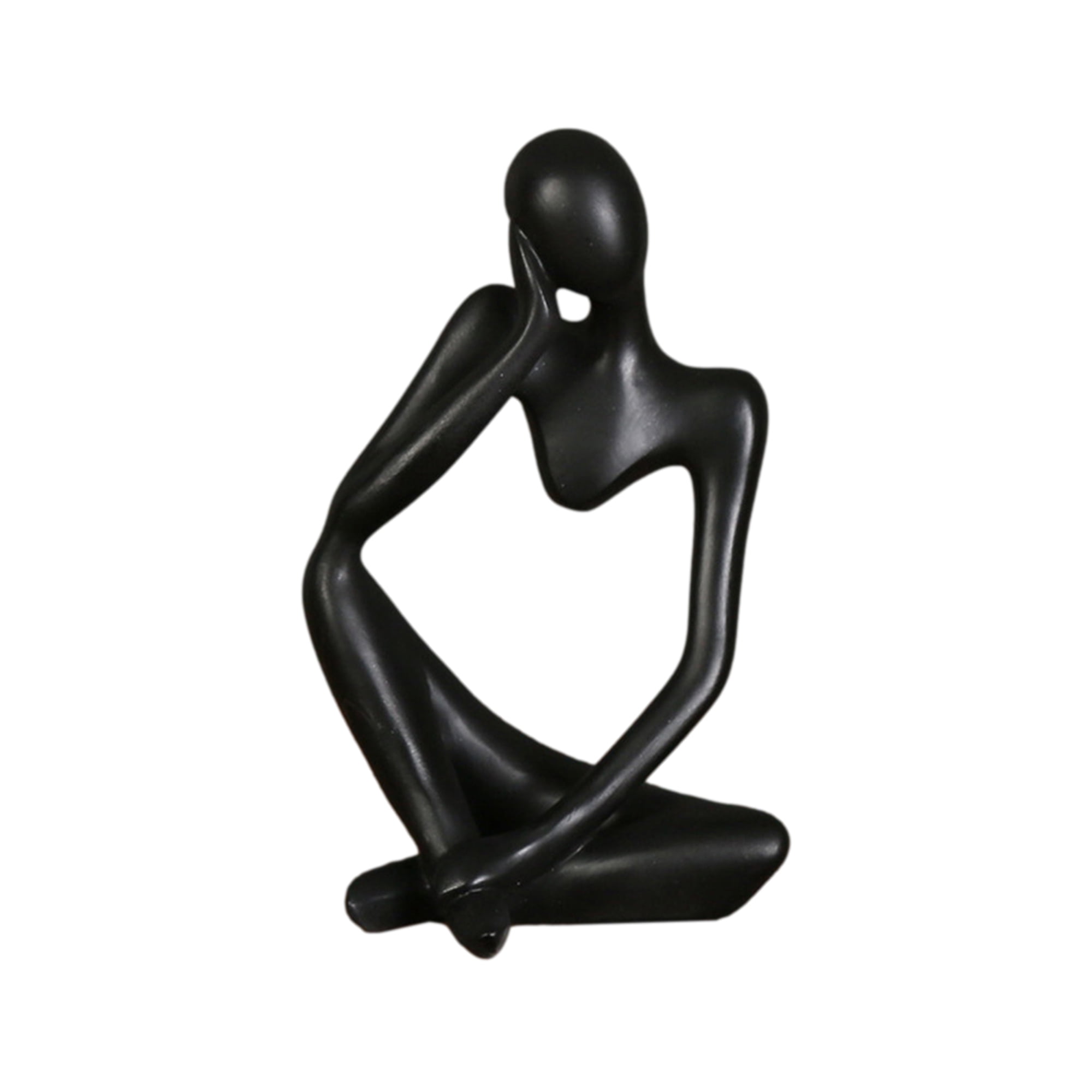 SAYOO European Style Abstract Thinker Statue Sculpture Figurine Office Ornament Decorative Home