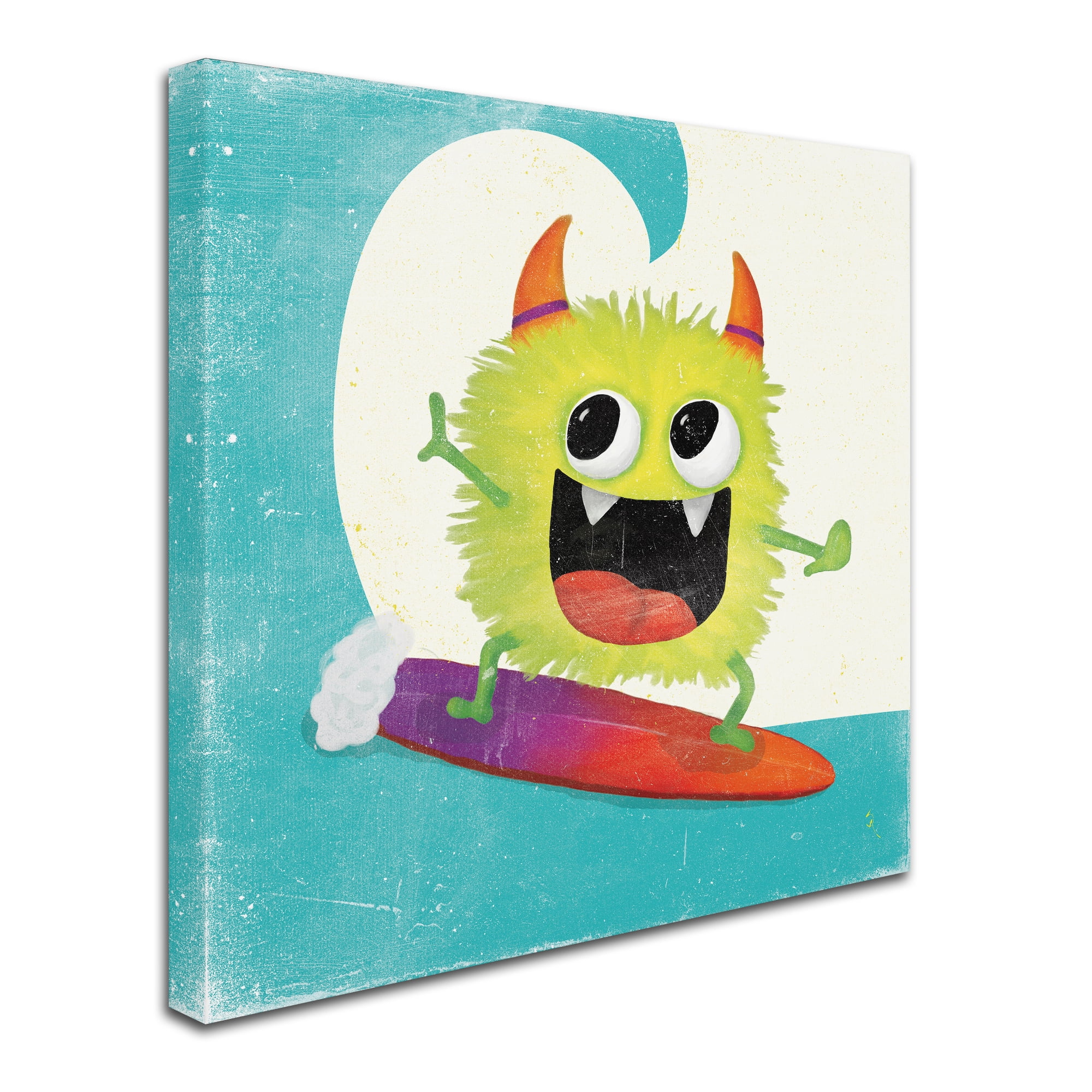 Trademark Fine Art 'Xtreme Monsters III' Canvas Art by Sarah Adams