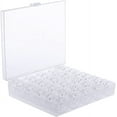 thumbnail image 3 of Sewing machine bobbins including storage box, transparent, 25 pieces, 3 of 4