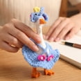 thumbnail image 5 of 7 Inch Desk Goose Outfits, Versatile Spring Summer Outfit, All Season Matching Clothes For Magnetic Desktop Goose Statue (Z#), 5 of 7