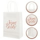 thumbnail image 4 of 6 bolsas de regalo para bodas, bolsas de mano para recuerdos de fiestas, bolsas de regalo para damas de honor, bolsas de papel., 4 of 7