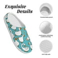 thumbnail image 5 of KLL Cartoon Funny Goose Pattern Adult Unisex Cozy Slippers,Fuzzy Slip-on Slippers TPR Sole Slippers Comfort Plush Home Footwear for Indoor & Outdoor-11, 5 of 7