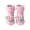 Z2Pink, variant on lnmuld Kids Socks Baby Winter Non- Floor Socks for and with Grip for Safe Crawling Size:0-6 Months