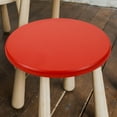 thumbnail image 4 of REACHISE Round Stool Seat Replacement Wooden Stool Board Sturdy Stool Wood Surface for Canteen, 4 of 8