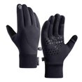 thumbnail image 5 of Hvmvliv Winter Gloves Men Outdoor Touchs Screen Warm Gloves with Thermal Soft Knit Lining Windproof Water-Proof Hiking Skiing Non-Slip Winter Warm Gloves Black, 5 of 5