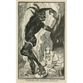 thumbnail image 2 of Henry Justice Ford 16x24 Gold Ornate Framed and Double Matted Museum Art Print Titled - Virgil and the Evii Spirit (1906), 2 of 4