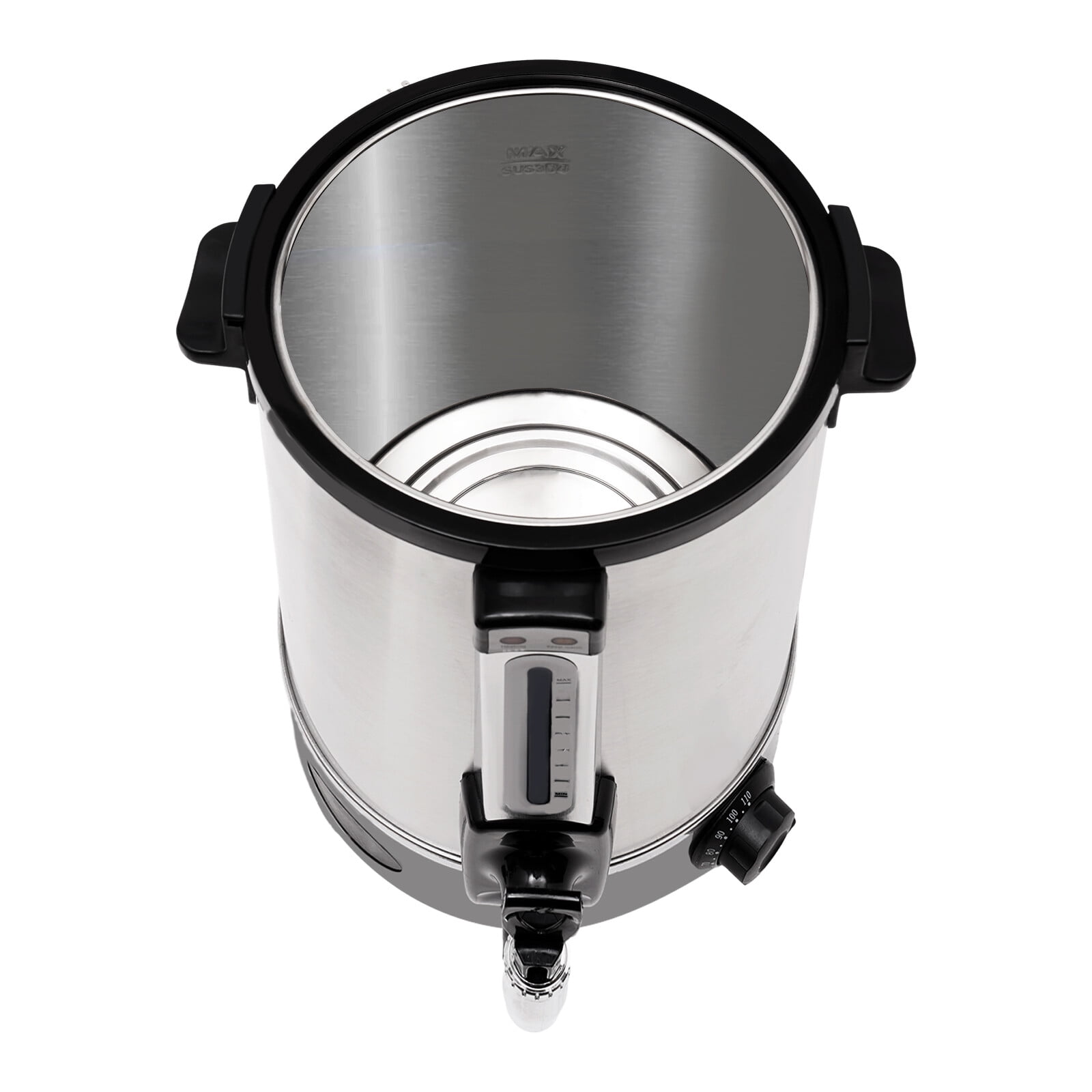 Commercial 4-Gallon Electric Hot Water Boiler, 2200W Stainless Steel Water Heater with Adjustable Thermostat & Insulated Double Layer – Perfect for Office, Events, Cafes & Catering