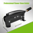 thumbnail image 2 of Kit de cortador de tallos de flores Znnam de 36 cm con hoja de acero al carbono, 2 of 7