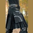 thumbnail image 4 of Black Utility Kilt Premium for Men (S-5XL), 4 of 5