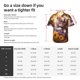 thumbnail image 5 of Balery Cute Cat Sunflower Camisas hawaianas de manga corta para hombre, camisas playeras de corte holgado, camisas de vacaciones con botones,XX-Large, 5 of 7