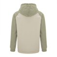 thumbnail image 4 of WEAIXIMIUNG Mama Sweatshirt Plus Size 4X Womens Casual Long Sleeve Solid Knitting Ribbed Print Hoodie Sweatshirts with Pocket Matching Color Sweatshirts, 4 of 5