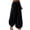 Black, variant on Women's Balloon Pants, Elastic High Waist Barrel Pants for Women, Loose Wide Leg Harem Trousers with Gathered Ankle Cuffs, Solid Color Baggy Lightweight Breathable Fall Lounge Pants Black S