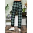 thumbnail image 5 of Celeste Design Women's Stretch Sweatpants S-3X Jogger Pants in Plaid and Animal Print, 5 of 5