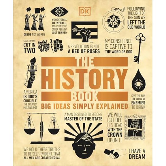 Pre-Owned The History Book: Big Ideas Simply Explained (Hardcover) 1465445102 9781465445100