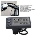 thumbnail image 6 of Panel Electric Cycle S866 LCD Display Meter 24V 36V 48V Control Panel With Water Resistant Plug, 6 of 7