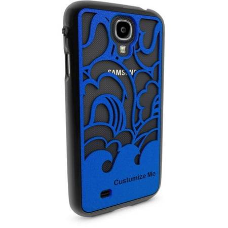 Samsung Galaxy S4 3D Printed Custom Phone Case - Waves Design