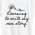 thumbnail image 3 of Instant Message - Write My Own Story - Women's Short Sleeve Graphic T-Shirt, 3 of 6