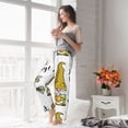 thumbnail image 5 of Salouo Gnome Sweet Honey Print Women's Pajama Pants Casual Loose Sweatpants PJs Flowy Pants Drawstring Palazzo for Women Wide Leg Pants Lounge Pajama -Medium, 5 of 8