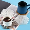 thumbnail image 7 of Wovilon 2Pcs Silicone Bee Honeycomb -Coasters Resin Casting Mold Tray Cup Mat Epoxy Mould, 7 of 7