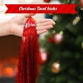 thumbnail image 3 of NOGIS 3000 Strands 19.6 Inches Tinsel Icicles for Christmas Tree Tinsel Christmas Tree Xmas New Years Eve Festivals Decor Birthday Party Supplies (Red), 3 of 7
