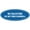 Blue, variant on Signs ByLITA Oval No Soliciting Do Not Ring Doorbell Sign - Laser-Engraved Lettering | Durable ABS Plastic | Vibrant Colors | Powerful Foam Tape (Lt Gray) - Small