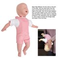 thumbnail image 3 of Newborn Cardiopulmonary Resuscitation Manikin, Detailed Cardiopulmonary Resuscitation Infant Doll Practice Simulation Training Aid  for Learning for Students, 3 of 8