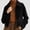 Black, variant on Viluyesy Womens Corduroy Jacket Zip Up Casual Fall Winter Coat Shacket Khaki Size M