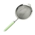 thumbnail image 5 of Hariumiu 304 Stainless Steel Mesh Strainer Ergonomic Handle Fine Mesh Filter Spoon Wire Flour Sifter Sieve Metal Colander Skimmer Kitchen Supplies, 5 of 8