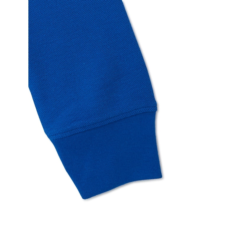 Wonder Nation Boys School Uniform Polo 2-Pack photo 2