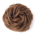 thumbnail image 2 of Messy Hair Bun Thick Updo Hairpieces Elastic Synthetic Wavy Curly Ponytail Hair Extensions, 2 of 6