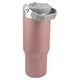 thumbnail image 3 of Termo Doble Pared de Acero Inoxidable con Asa y Popote, Rosa Metálico, 900 ml, 3 of 4