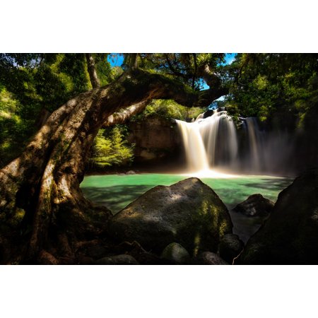 Haew Suwat Waterfall Khao Yai National Park Photo Photograph Cool Wall Art Print Poster 18x12