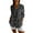 502_Grey, variant on Button Up Shirts Women Long Sleeve Boho Shirts V Neck Vintage Floral Tops Ladies Blouses Casual Graphic Shirt White Spring Tops M