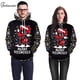 thumbnail image 4 of Sudaderas con capucha navideñas de elfo para pareja, suéter con capucha con estampado 3D feo, ropa de calle de gran tamaño con bolsillo, ropa cálida para adultos, 4 of 4