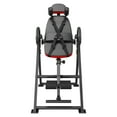 thumbnail image 1 of KFFKFF Table d'Inversion pour Soutien du Dos, Limite de Poids de 300 Lb, Dispositif Durable d'Étirement du Dos, Comprend Appuie-Tête, Fermoir de Cheville Sécuritaire et Sangle de Sécurité Ajustable, en Rouge et Noir, 1 of 9