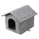thumbnail image 1 of Outdoor Cat House Weatherproof Warm Shelter For Winter Warm Cat Shelter With Door Cold Weather House Cat Beds Pet House For Stra ShopWise Round, 1 of 6