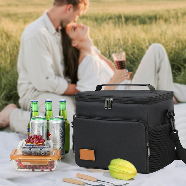 RKSTN lunch bag Insulated Lunch Bag For Women/Men-Reusable Lunch Box For Office Work School Picnic Beach - Leakproof Freezable Bag With Removable Shoulder Strap For Kids/Adult lunch bags for women