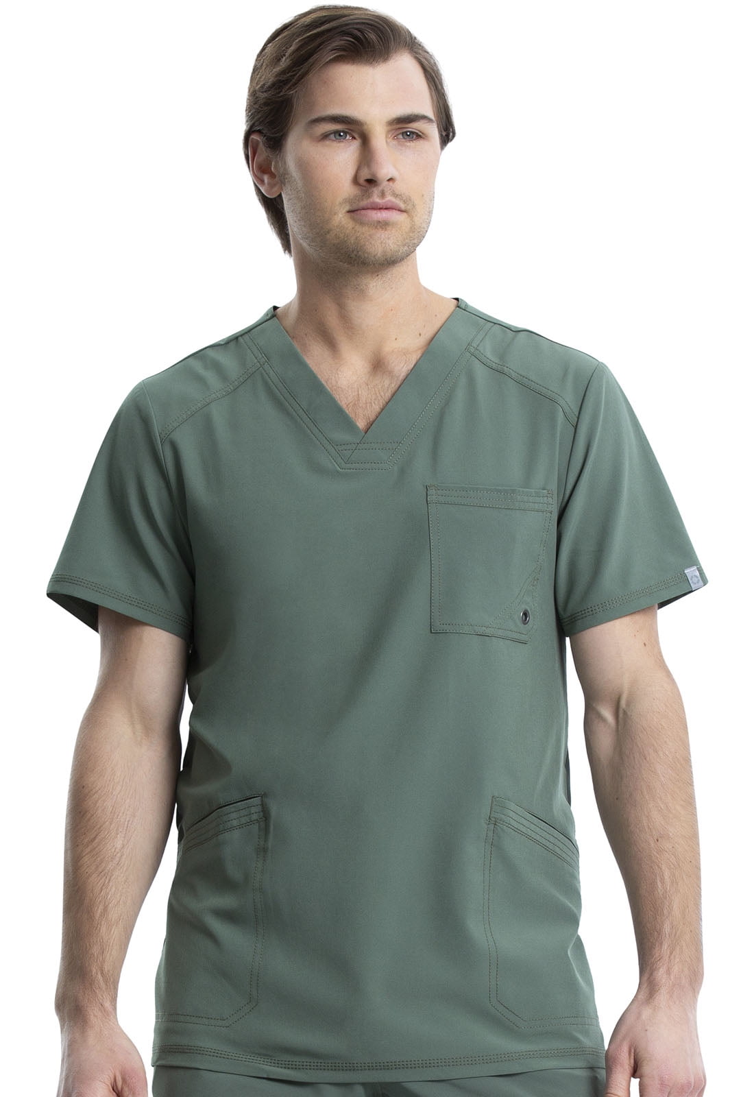 Cherokee Cherokee Infinity Men's VNeck Scrubs Top, CK900A, 2XL