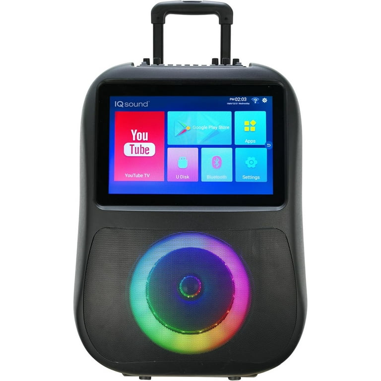 Supersonic IQ Sound IQ-1506WK Portable Karaoke System with 14.1