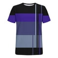 thumbnail image 4 of Bzhegqhd New Fashion Casual Men Print Sports T-shirt Short Sleeve Round-Neck Blouses Shirts, 4 of 4