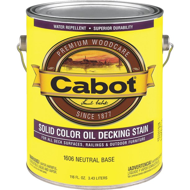 Cabot Solid Color Oil Deck Stain