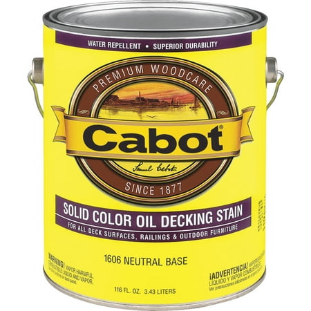 Cabot Solid Color Oil Deck Stain