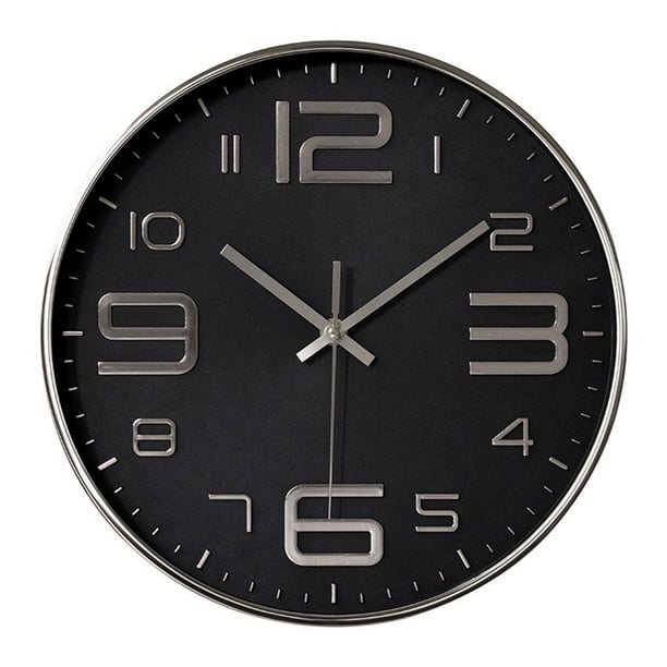 Reloj de pared de número redondo Zulema Reloj de pared 30cm