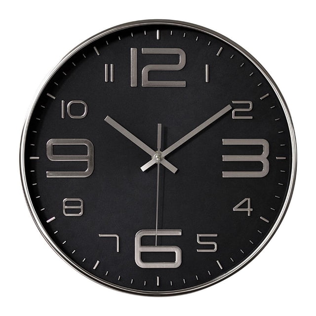 Reloj de pared de número redondo Zulema Reloj de pared 30cm