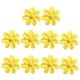 thumbnail image 2 of 50 cabezas de flores artificiales de seda de 4 cm para manualidades amarillo, 2 of 9