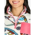 thumbnail image 5 of Mickey Mouse & Friends 1/4 Zip Fleece Sweatshirt, Women's, 5 of 5