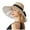 Khaki, variant on CHENge Women's Organza Cloche Bowler Hat Derby Fascinator for Tea Party Bridal Wedding Hats Summer Sun Cap