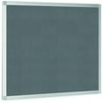 thumbnail image 3 of Bi-silque Ayda Fabric 36"w Bulletin Board - Gray Fabric Surface - Robust, Tackable, Sleek Style - 1 Each - 0.5" X 36", 3 of 13